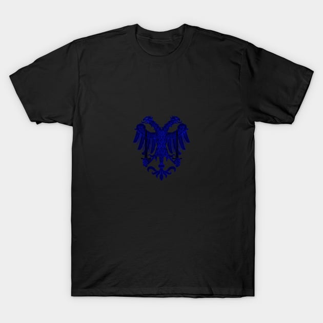 Komnenos dynasty - Neon Blue (3) T-Shirt by iaredios